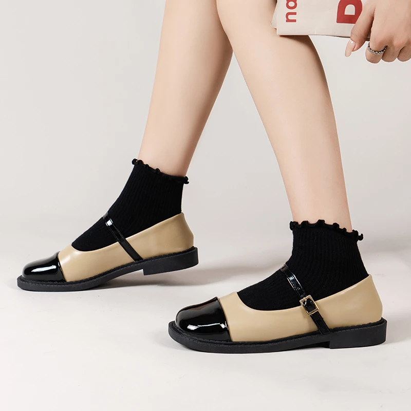 Women's Low Heel Casual Leather Shoes Mary Jane Shoes for Women 2022 Women's Sneakers Shoe Shoes for Women Platform Shoes Lolita
Women's Low Heel Casual Leather Shoes Mary Jane Shoes for Women 2022 Women's Sneakers Shoe Shoes for Women Platform Shoes Lolita