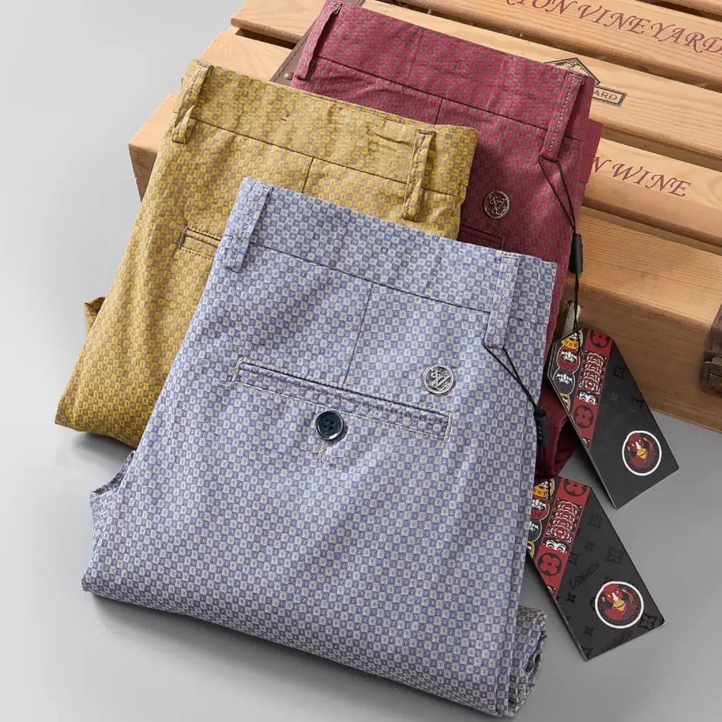 Suit Casual Summer For Fashion Weave 2023 Pants Fit Korea Men Clothing Formal Jacquard Plaid Men Straight Trousers
Suit Casual Summer For Fashion Weave 2023 Pants Fit Korea Men Clothing Formal Jacquard Plaid Men Straight Trousers