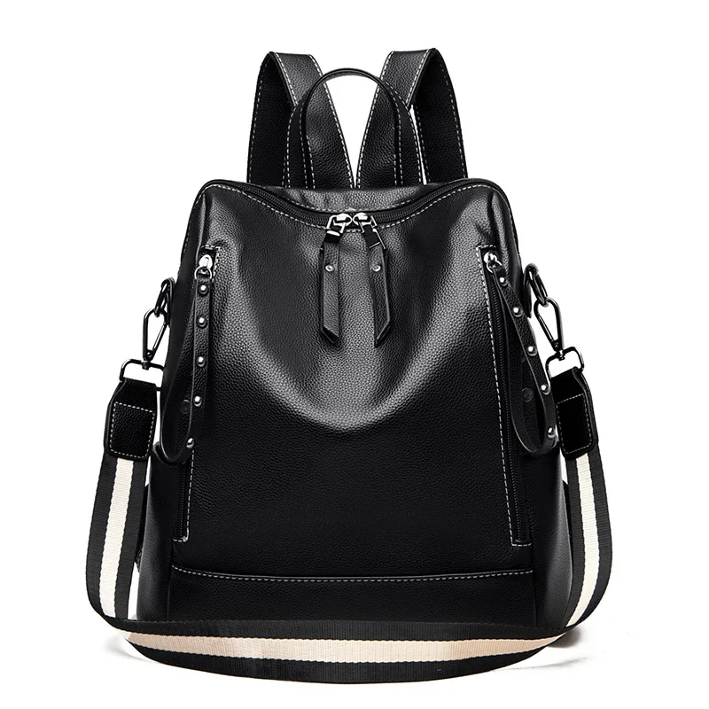 Fashion Backpack Women High Quality Leather Backpack Women Shoulder Bag Large Capacity Backpacks for School Teenagers Girls
Fashion Backpack Women High Quality Leather Backpack Women Shoulder Bag Large Capacity Backpacks for School Teenagers Girls