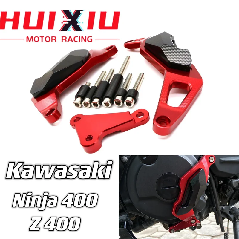 Motorcycle engine protection block Anti-drop rubber Suitable for Kawasaki Ninja400 Z400 2018 2019 2020 2021 2022 2023
Motorcycle engine protection block Anti-drop rubber Suitable for Kawasaki Ninja400 Z400 2018 2019 2020 2021 2022 2023