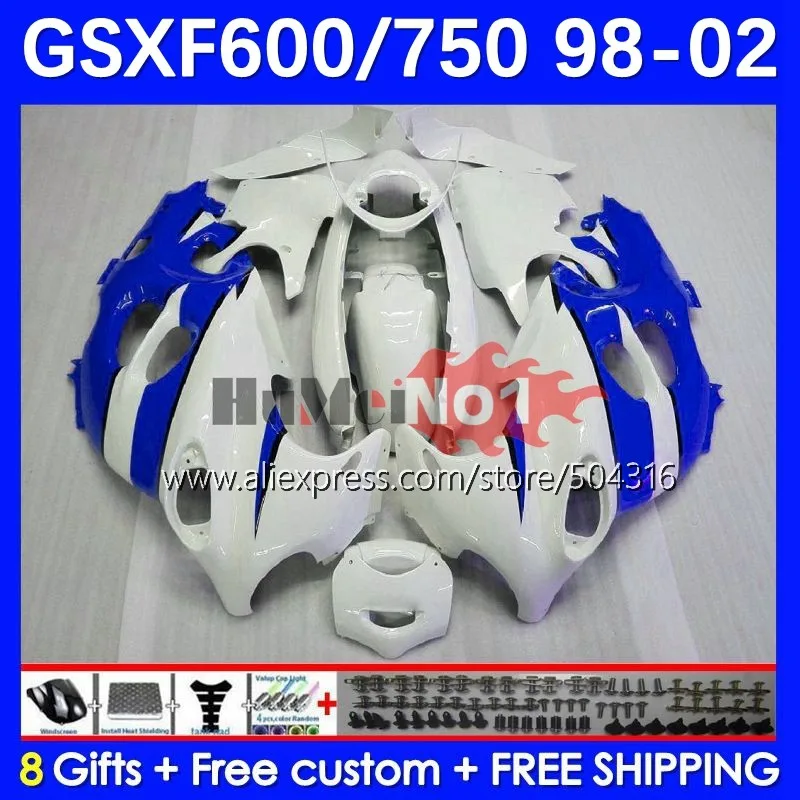 Корпус для KATANA GSXF 750 600 C GSXF750 12No.96 GSX750F синий белый GSXF600 98 99 01 02 GSX600F 1998 1999 2000 2001 2002 обтекатель
Корпус для KATANA GSXF 750 600 C GSXF750 12No.96 GSX750F синий белый GSXF600 98 99 01 02 GSX600F 1998 1999 2000 2001 2002 обтекатель