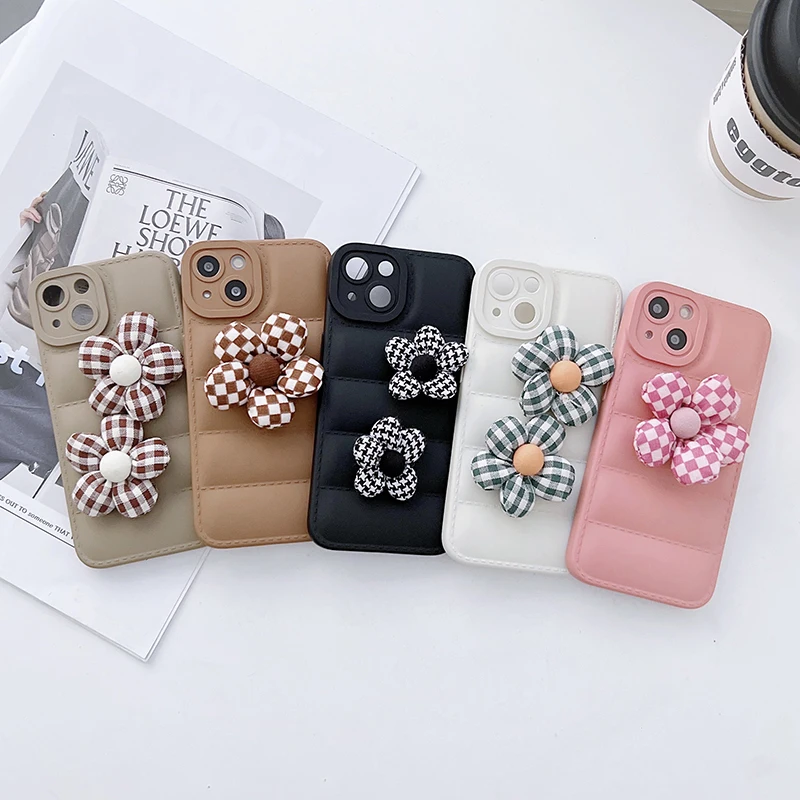 Protective Case for IPhone 13 Pro Max Winter Down Jacket Cloth Phone Case for IPhone 12 11 Cover Three-dimensional Flower Case
Protective Case for IPhone 13 Pro Max Winter Down Jacket Cloth Phone Case for IPhone 12 11 Cover Three-dimensional Flower Case