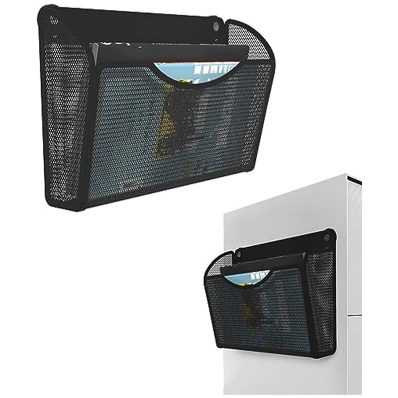1-Tier Magnetic File Holder-No Drilling Installation File Organizer,Large Capacity Magnetic File Holder For Refrigerator Durable
1-Tier Magnetic File Holder-No Drilling Installation File Organizer,Large Capacity Magnetic File Holder For Refrigerator Durable