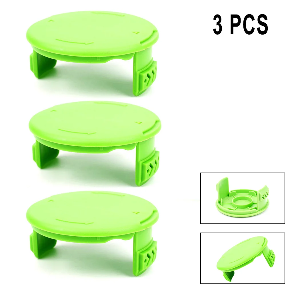 3 Pack Replacement Trimmer Spool Caps Cover For 40-Volt String Trimmer Parts Garden Power Tool Accessories Green
3 Pack Replacement Trimmer Spool Caps Cover For 40-Volt String Trimmer Parts Garden Power Tool Accessories Green