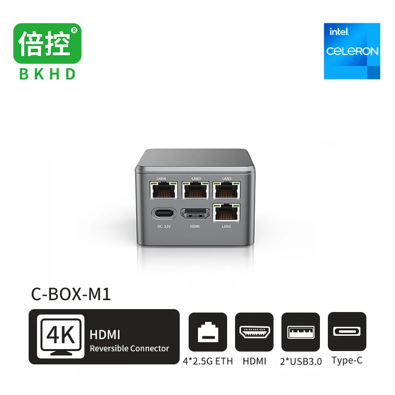 IKuaiOS Box Portable Mini Pocket PC with 4x2.5GE Mute Fan Soft Route Celeron N5105 Pentium N6005 Ideal for Home Network Compact
IKuaiOS Box Portable Mini Pocket PC with 4x2.5GE Mute Fan Soft Route Celeron N5105 Pentium N6005 Ideal for Home Network Compact