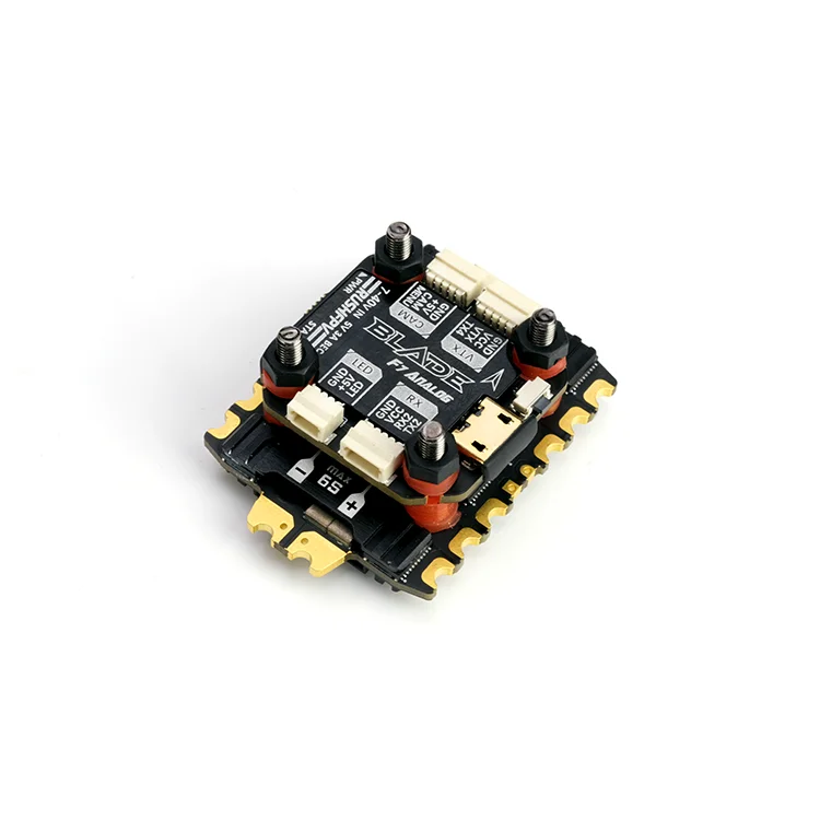 RushFPV RUSH BLADE F722 mini Flight Controller FC Stack mini 60A racing 3-6s BLHELI32 4 in 1 ESC Analog Digital HD FPV Racing
RushFPV RUSH BLADE F722 mini Flight Controller FC Stack mini 60A racing 3-6s BLHELI32 4 in 1 ESC Analog Digital HD FPV Racing