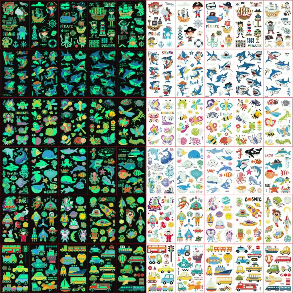 5 шт., светящиеся татуировки для девочек, пиратский корабль, инопланетянин
5 шт., светящиеся татуировки для девочек, пиратский корабль, инопланетянин