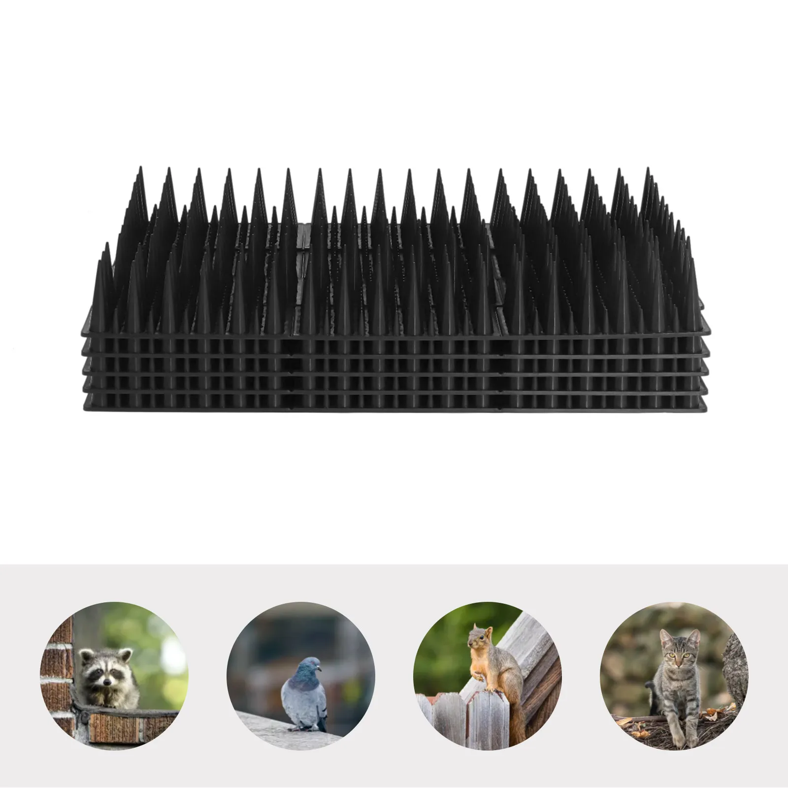 Bird Spikes, Plastic Bird Deterrent Spikes for Pigeons and Other Small Birds, Anti Bird Spikes for Outside to Keep Birds Away,Us
Bird Spikes, Plastic Bird Deterrent Spikes for Pigeons and Other Small Birds, Anti Bird Spikes for Outside to Keep Birds Away,Us