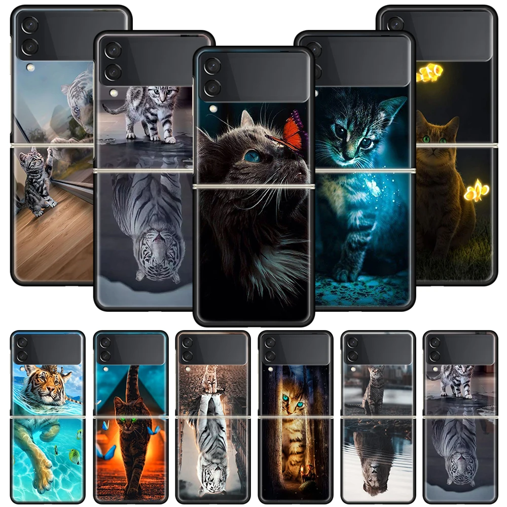 Fashion Animal Big Cat Tiger Funda Phone Case For Samsung Galaxy Z Flip 3 5G Luxury ZFlip3 Black PC Hard Shockproof Back Cover C
Fashion Animal Big Cat Tiger Funda Phone Case For Samsung Galaxy Z Flip 3 5G Luxury ZFlip3 Black PC Hard Shockproof Back Cover C