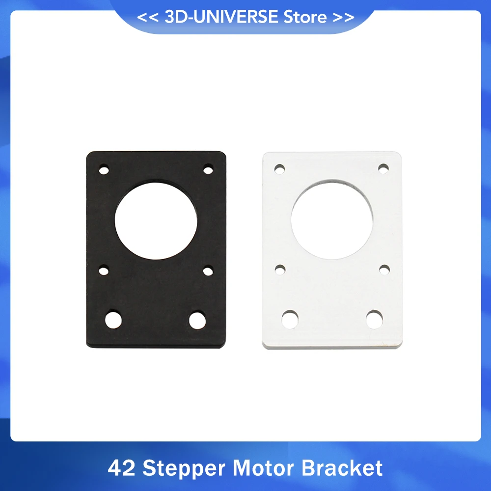 Aluminum Plate 42 Stepper Motor Bracket Nema 17 Thickness 4mm for 2020 2040 Aluminum Profile
Aluminum Plate 42 Stepper Motor Bracket Nema 17 Thickness 4mm for 2020 2040 Aluminum Profile
