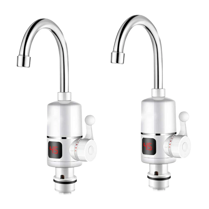 2X 3000W Instant Tankless Electric Hot Water Heater Faucet Kitchen Instant Heating Tap Water Faucet EU Plug
2X 3000W Instant Tankless Electric Hot Water Heater Faucet Kitchen Instant Heating Tap Water Faucet EU Plug
