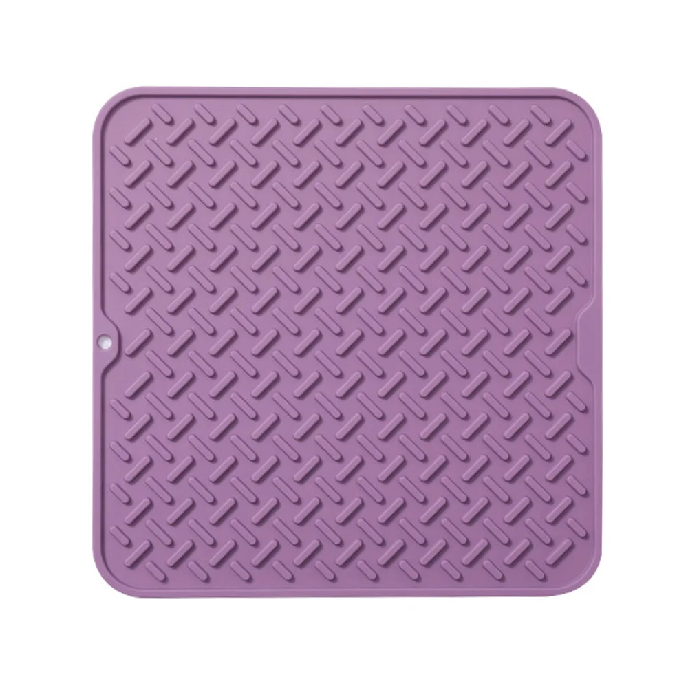 Silicone Dish Drying Mat,Drying Mat for Kitchen Counter,Heat Resistant Mat,Non-Slip Dish Drainer Pad for Kitchen Counter
Silicone Dish Drying Mat,Drying Mat for Kitchen Counter,Heat Resistant Mat,Non-Slip Dish Drainer Pad for Kitchen Counter