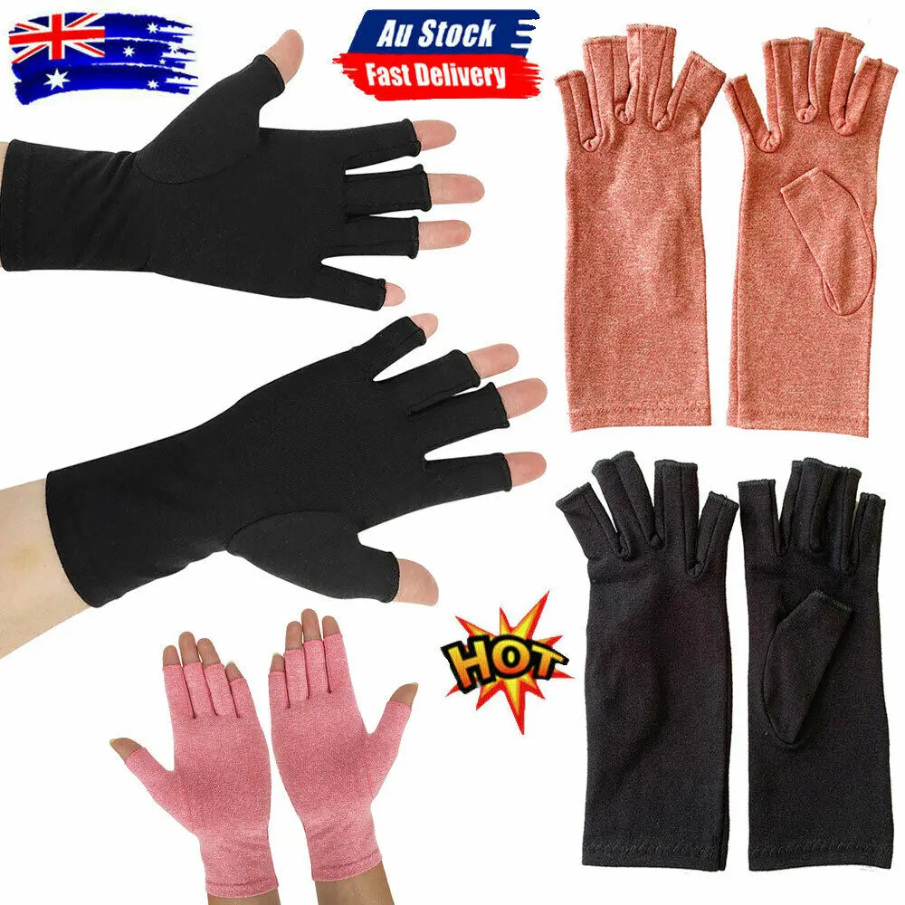 1 Pair Compression Arthritis Gloves Premium Arthritic Joint Pain Relief Hand Gloves Therapy Open Fingers Compression Gloves
1 Pair Compression Arthritis Gloves Premium Arthritic Joint Pain Relief Hand Gloves Therapy Open Fingers Compression Gloves