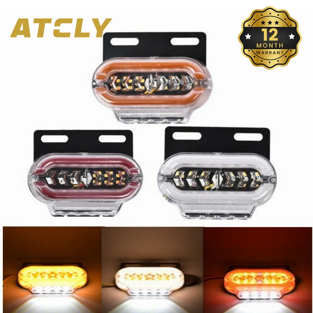 10pcs 29 LED 24V Flash Side Marker Signal Light 3 Modes Signal Warning Position Clearance Tail Light Lamp Truck Trailer Lorry
10pcs 29 LED 24V Flash Side Marker Signal Light 3 Modes Signal Warning Position Clearance Tail Light Lamp Truck Trailer Lorry
