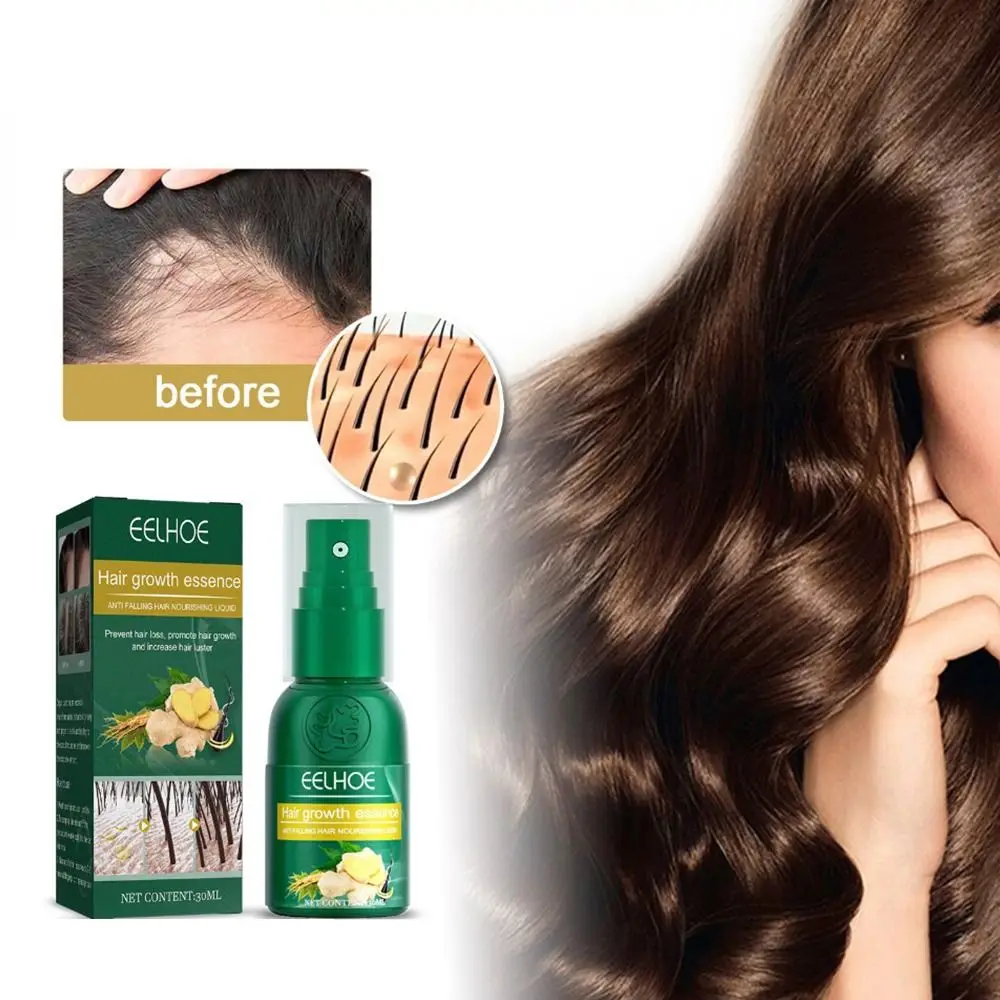 

Hair Treatment Beard Growth Oil Hair Loss Care Ginger Essence Hair Growth Serum Fast Regrowth Ginger Hair Growth Spray