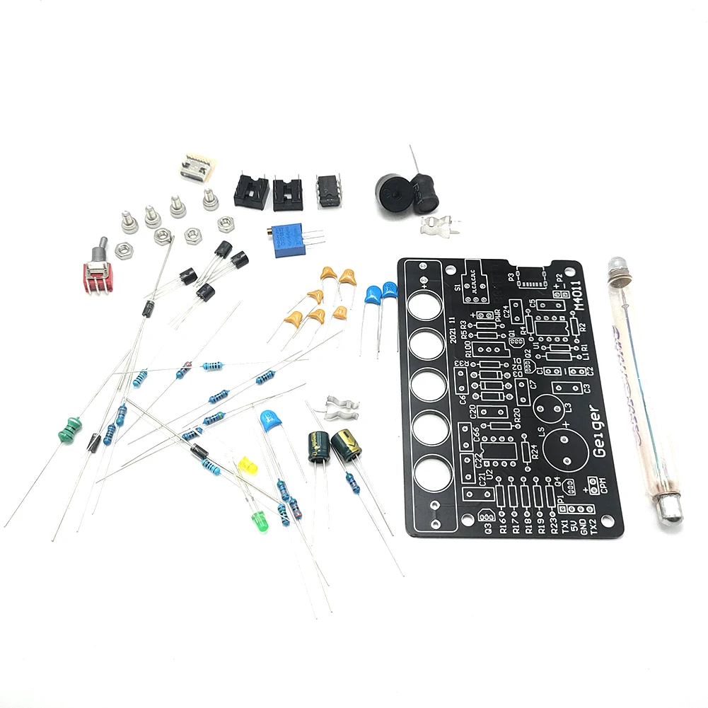 Portable Nuclear Radiation Detector Meter Unassembled /Assembled DIY Geiger Counter Circuit Board Parts Kit Module for X γ β-Ray
Portable Nuclear Radiation Detector Meter Unassembled /Assembled DIY Geiger Counter Circuit Board Parts Kit Module for X γ β-Ray