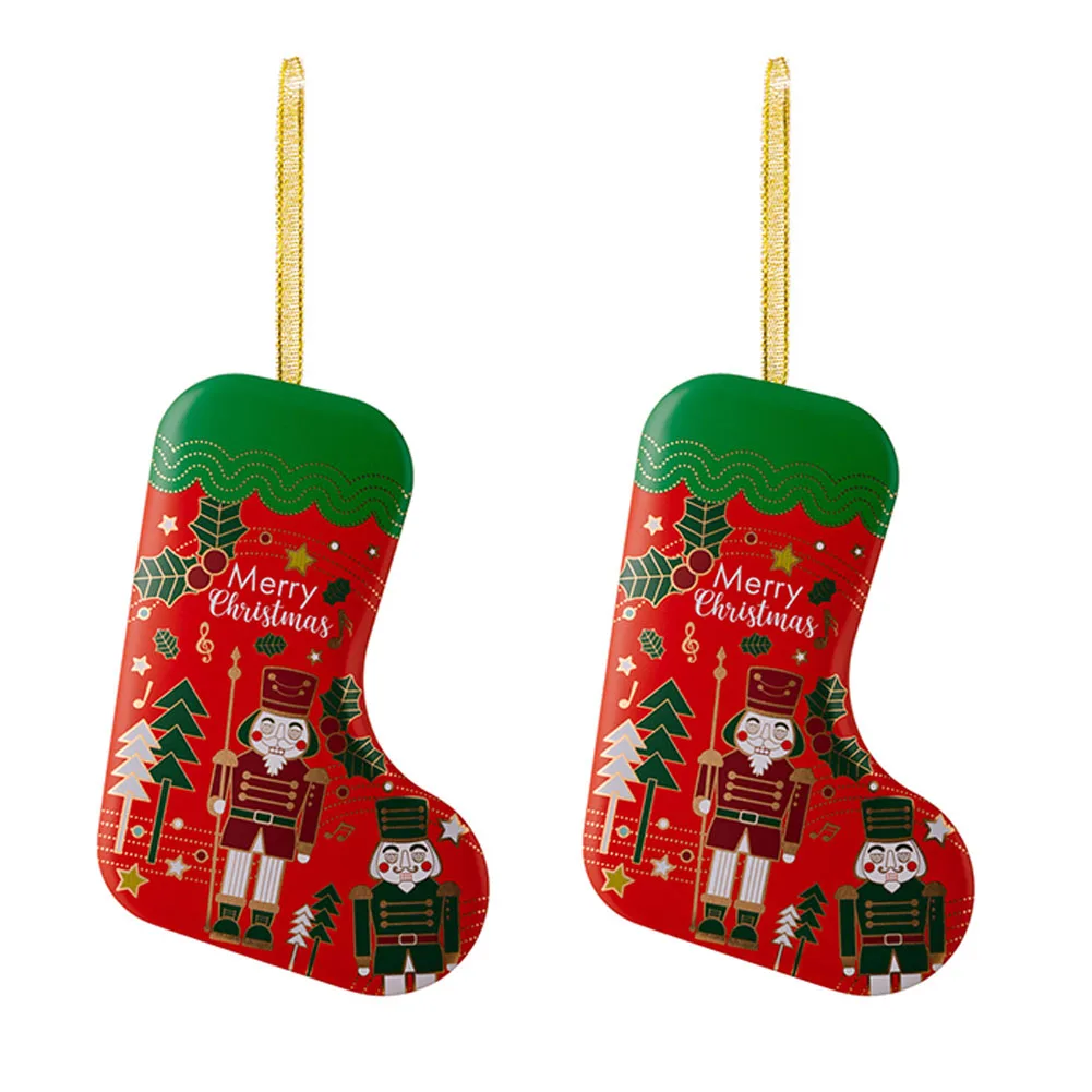 2pcs Christmas Decor Christmas Sock Gift Box Christmas Candy Jar Tinplate Box Gift Box Christmas Sock Pendant Xmas Tree Decor
2pcs Christmas Decor Christmas Sock Gift Box Christmas Candy Jar Tinplate Box Gift Box Christmas Sock Pendant Xmas Tree Decor