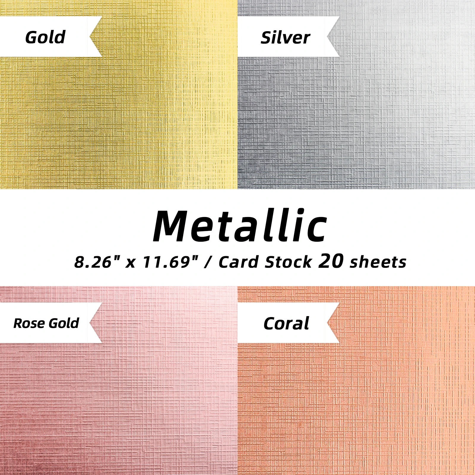 Textured Cardstock Metallic Heavyweight Stock Paper Premium Thick Cardstock Paper for Arts Card Making Scrapbooking Kids Craft
Textured Cardstock Metallic Heavyweight Stock Paper Premium Thick Cardstock Paper for Arts Card Making Scrapbooking Kids Craft