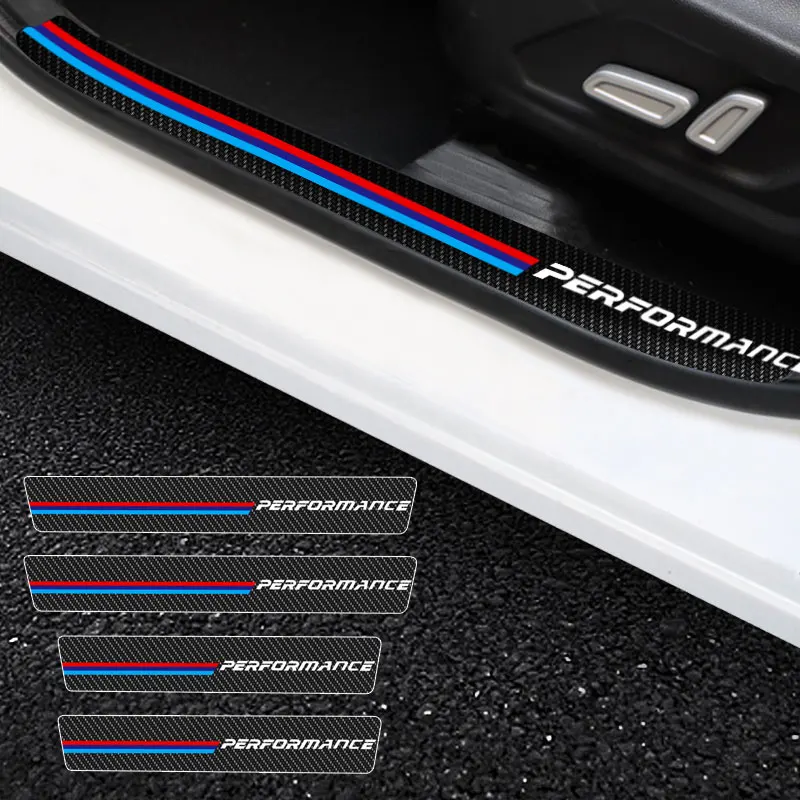 4X Car Stickers Anti Scratch For BMW Performance M Logo Door Sill Protector Car Threshold Protection Carbon Fiber Car Stylin
4X Car Stickers Anti Scratch For BMW Performance M Logo Door Sill Protector Car Threshold Protection Carbon Fiber Car Stylin