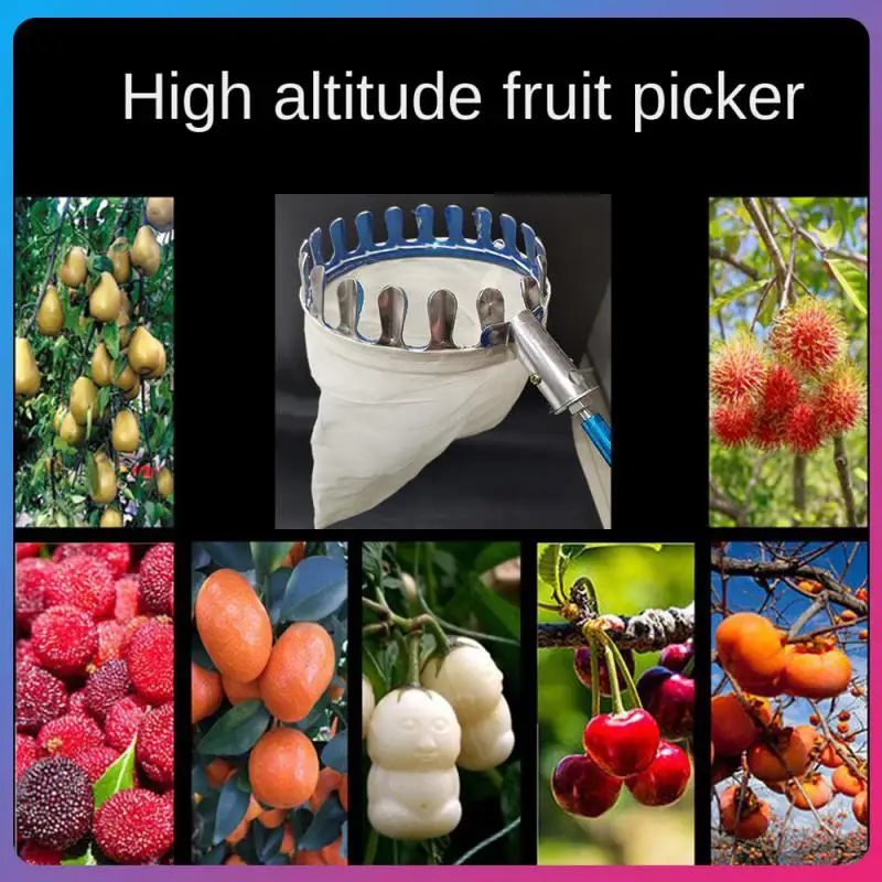 Fruit Picker Artifact Telescopic Hook Mango Pole Plum Persimmon Loquat Fruit Pickers High Altitude Picking Garden Hand Tools
Fruit Picker Artifact Telescopic Hook Mango Pole Plum Persimmon Loquat Fruit Pickers High Altitude Picking Garden Hand Tools