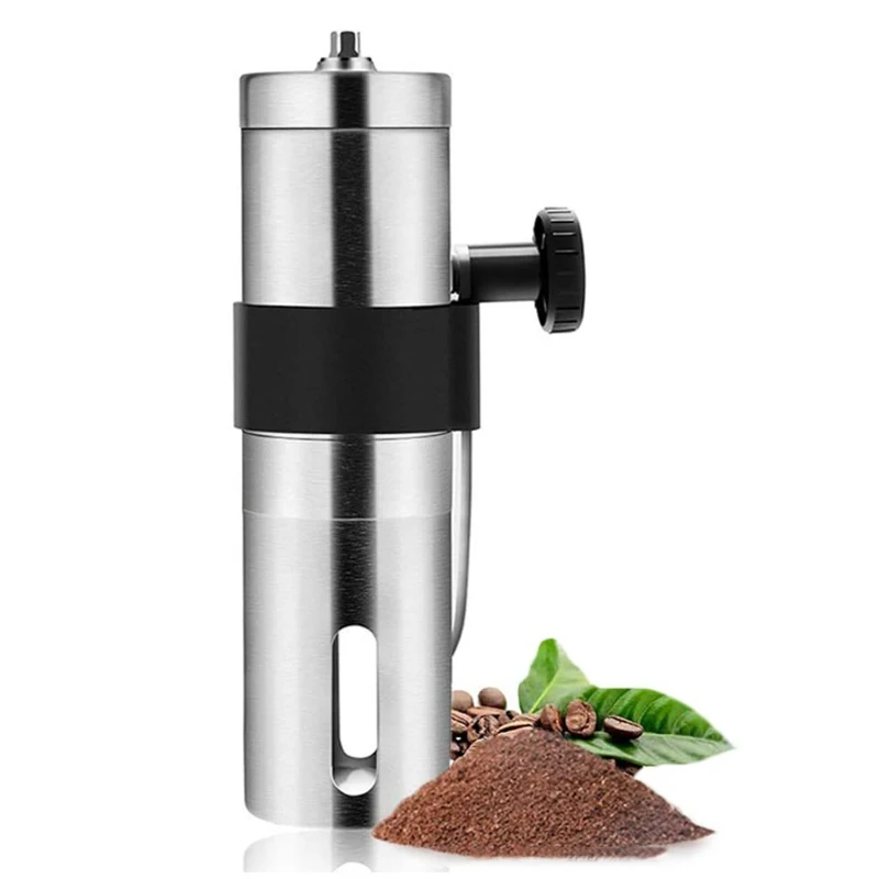 Portable Coffee Grinder Stainless Steel Conical Ceramic Burr Grinder Handheld Espresso Machine Coffee Mill for Drip Coffee Tools
Portable Coffee Grinder Stainless Steel Conical Ceramic Burr Grinder Handheld Espresso Machine Coffee Mill for Drip Coffee Tools