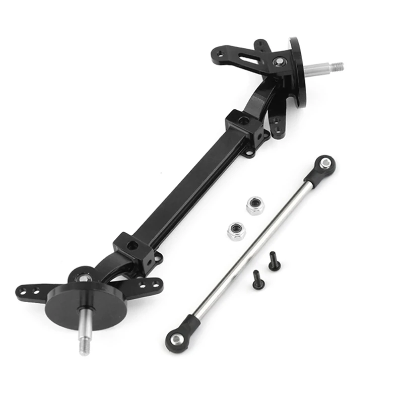 Metal No Power Front Axle With Steering Rod Steering Assembly For Tamiya 1/14 RC Truck Tractor Car Upgrades Accessories Black
Metal No Power Front Axle With Steering Rod Steering Assembly For Tamiya 1/14 RC Truck Tractor Car Upgrades Accessories Black