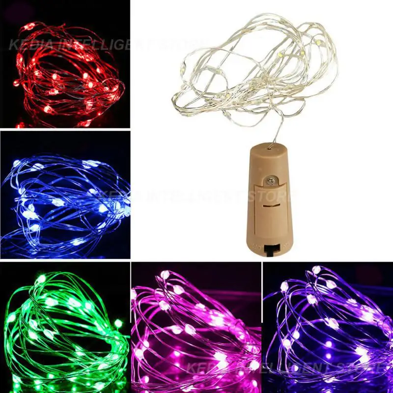 Mini LED String light 2M Silver Wire Fairy Lights for Wine Bottle Silver Thread Garland Home Christmas Wedding Party Decoration
Mini LED String light 2M Silver Wire Fairy Lights for Wine Bottle Silver Thread Garland Home Christmas Wedding Party Decoration