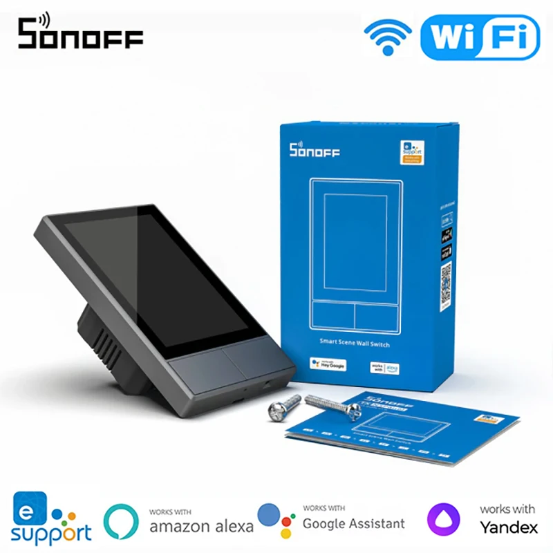SONOFF NSPanel Smart Scene Switch Wall Wifi Switch US / EU Thermostat EWeLink Smart Control Via Alexa Google Home Yandex Alice
SONOFF NSPanel Smart Scene Switch Wall Wifi Switch US / EU Thermostat EWeLink Smart Control Via Alexa Google Home Yandex Alice