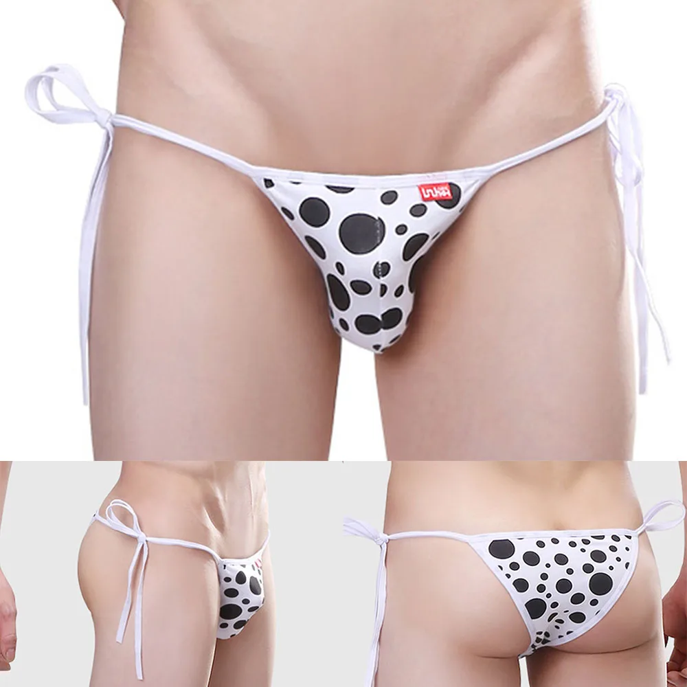 Men New Cotton Straps Dots Briefs Ultra Thin U Convex Pouch Sexy Bikini Low Waist Bulge Bag Underwear Male Sissy Lingerie Tanga
Men New Cotton Straps Dots Briefs Ultra Thin U Convex Pouch Sexy Bikini Low Waist Bulge Bag Underwear Male Sissy Lingerie Tanga