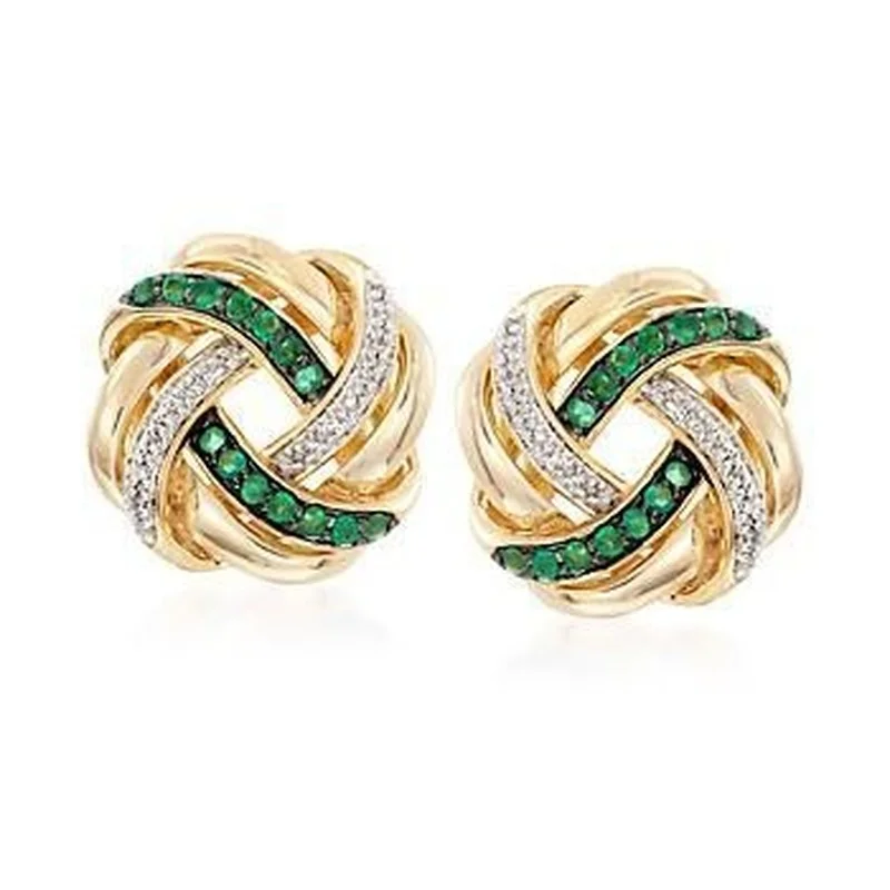 Retro Creative Design Irregular Round Female Earrings Noble Luxury Micro Inlaid Color Zircon Copper Plated Earrings
Retro Creative Design Irregular Round Female Earrings Noble Luxury Micro Inlaid Color Zircon Copper Plated Earrings