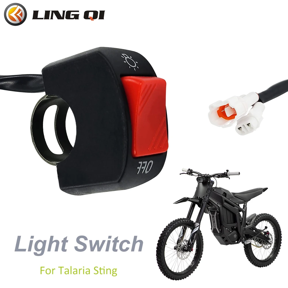 Light Switch Fit to Talaria Sting MX and L1E. Handlebar Switch Electric Bike On/Off Button Light Switch for Talaria Sting L1E
Light Switch Fit to Talaria Sting MX and L1E. Handlebar Switch Electric Bike On/Off Button Light Switch for Talaria Sting L1E