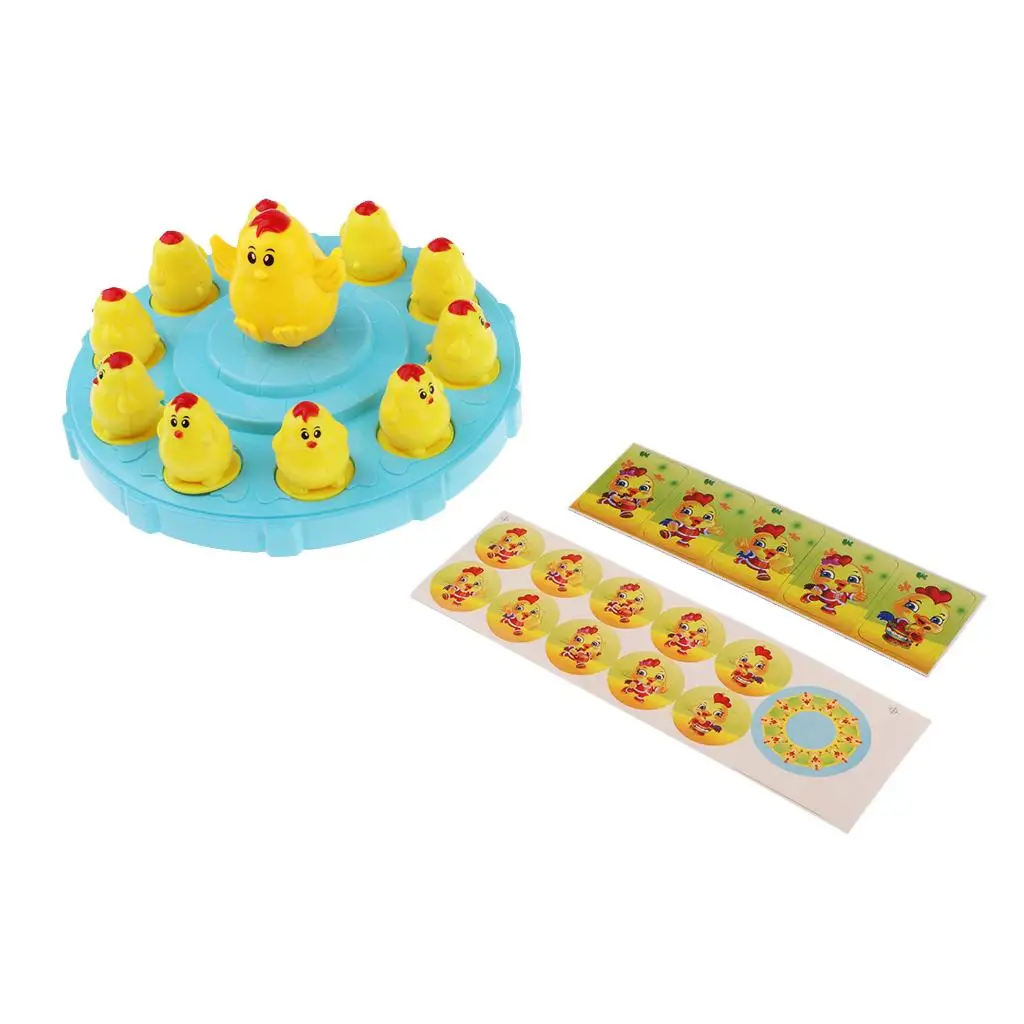 Chicken Pairing Board Game Development Learning Toy Gift
Chicken Pairing Board Game Development Learning Toy Gift