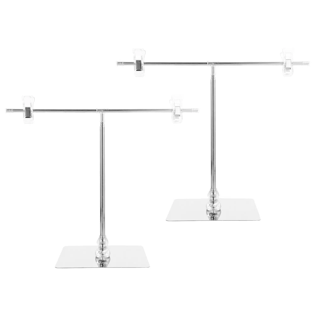 2 Pcs Poster Stand Clip Banner Stands Display Rack Holder Shaped Advertising Sign Desktop The
2 Pcs Poster Stand Clip Banner Stands Display Rack Holder Shaped Advertising Sign Desktop The