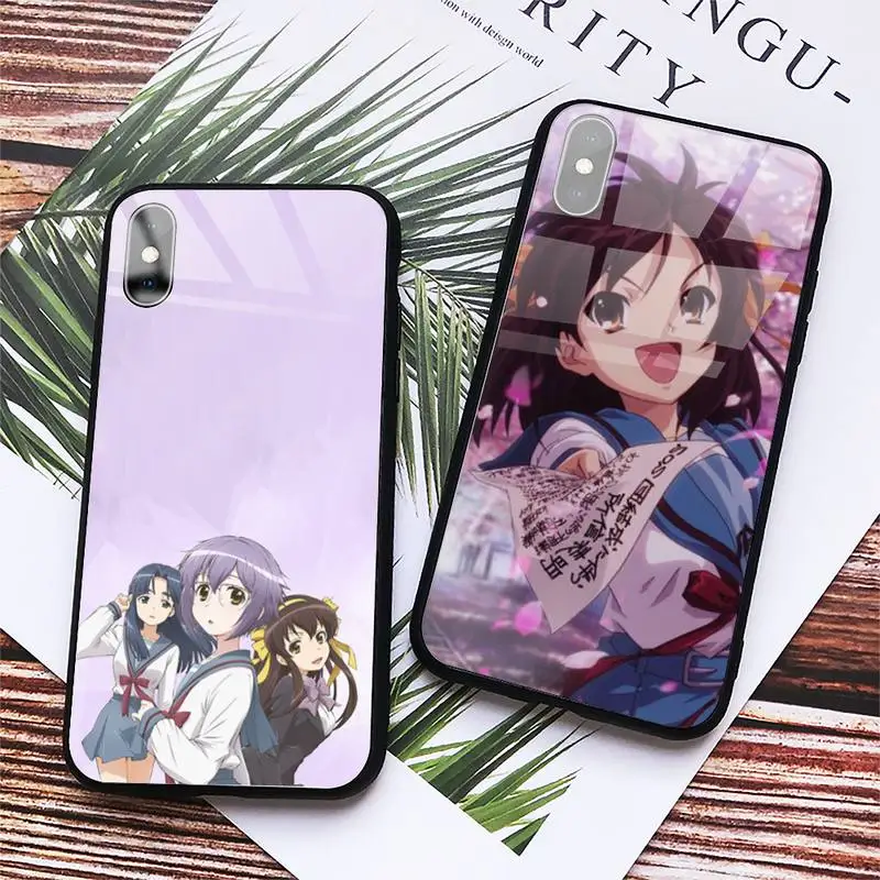 Disappearance of Haruhi Suzumiya Phone Case Tempered glass For iphone 11 12 13 PRO MAX mini 6 7 8 plus X XS XR 
Disappearance of Haruhi Suzumiya Phone Case Tempered glass For iphone 11 12 13 PRO MAX mini 6 7 8 plus X XS XR