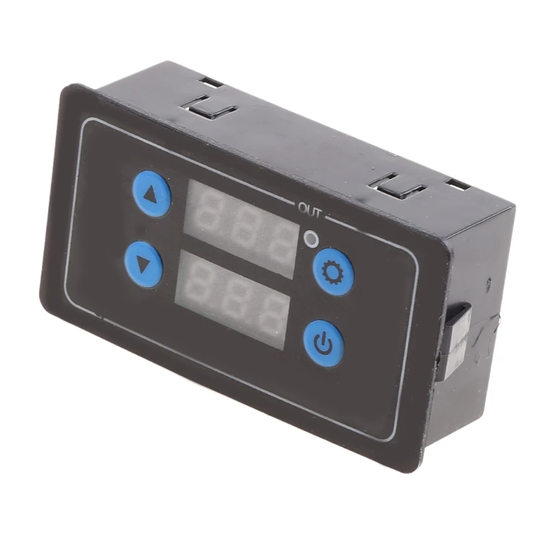 0.1s - 999h Countdown Timer Control Relay Module Programmable Digital Countdown Timer Delay Relay Module Easy to Use 367A 
0.1s - 999h Countdown Timer Control Relay Module Programmable Digital Countdown Timer Delay Relay Module Easy to Use 367A