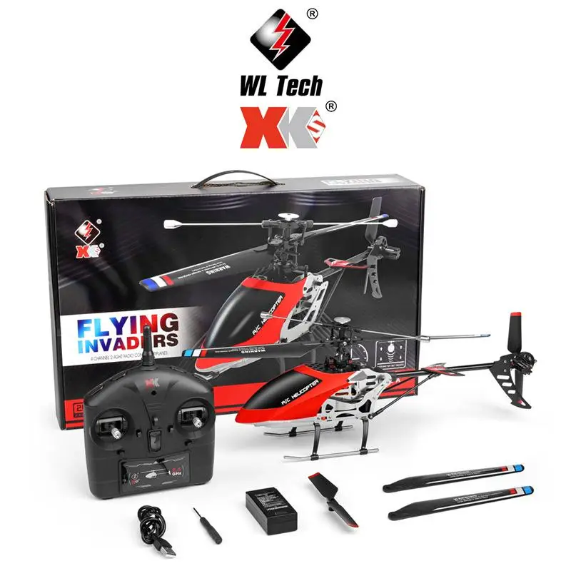 Вертолет Wltoys Xk V912-a RC 4ch 2,4g с фиксированной высотой вертолет с двойным мотором Модернизированный V912 Квадрокоптер самолёт игрушки для детей П...
Вертолет Wltoys Xk V912-a RC 4ch 2,4g с фиксированной высотой вертолет с двойным мотором Модернизированный V912 Квадрокоптер самолёт игрушки для детей П...
