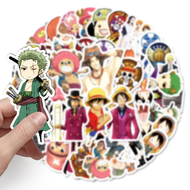 100pcs/Pack Anime ONE PIECE Stickers Luffy Zoro Ace Sticker Waterproof Decals Skateboard Sticker Laptop Suitcase Guitar Stickers
100pcs/Pack Anime ONE PIECE Stickers Luffy Zoro Ace Sticker Waterproof Decals Skateboard Sticker Laptop Suitcase Guitar Stickers