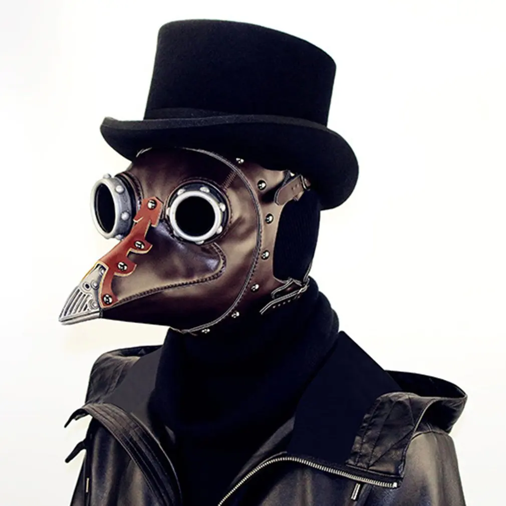 Medieval Steampunk Plague Doctor Bird Mask Punk Cosplay Masks Beak Adult Halloween Event Cosplay Props
Medieval Steampunk Plague Doctor Bird Mask Punk Cosplay Masks Beak Adult Halloween Event Cosplay Props