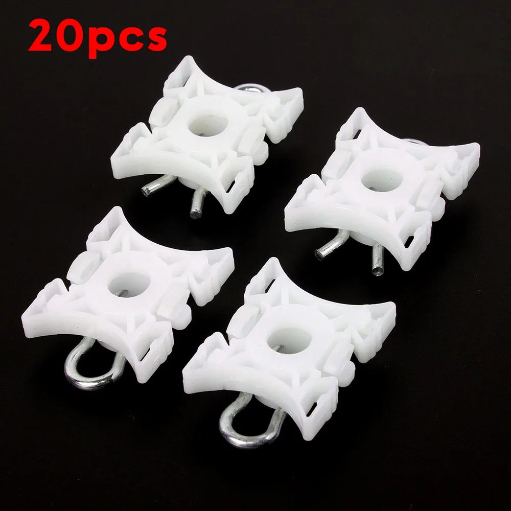 20 Pcs Car Casement Regulator Sliding Pivot Clips White Window Lifter Fixing Clip For BMW E32 E34 E36 Z4 51321938884
20 Pcs Car Casement Regulator Sliding Pivot Clips White Window Lifter Fixing Clip For BMW E32 E34 E36 Z4 51321938884