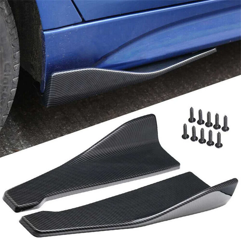 1 Pair Car Rear Bumper Lip Trim Protector Car Side Skirt Cover Car Corner Bumper Guards with Screws Universal Fit Accessories
1 Pair Car Rear Bumper Lip Trim Protector Car Side Skirt Cover Car Corner Bumper Guards with Screws Universal Fit Accessories