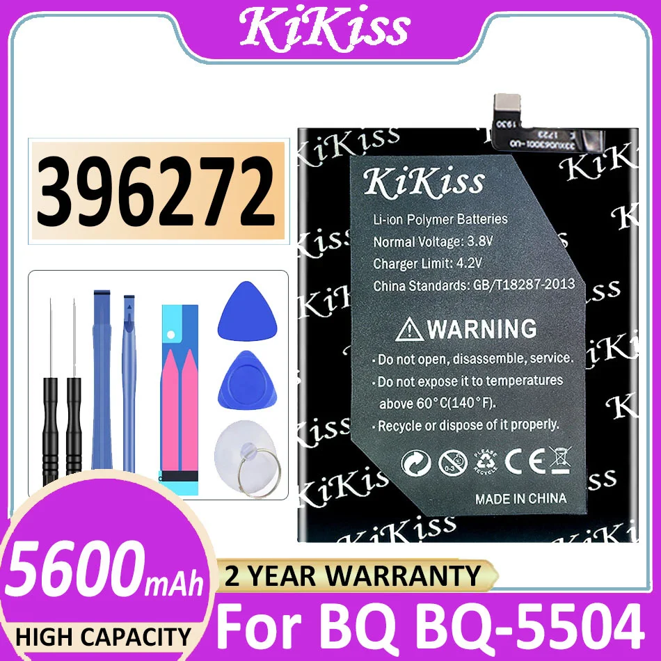 KiKiss Powerful Battery 396272 For BQ BQ-5504 4800mAh Strike Selfie Max/Wiko View Prime /Upulse Lite/ Wiko U Pulse Phone
KiKiss Powerful Battery 396272 For BQ BQ-5504 4800mAh Strike Selfie Max/Wiko View Prime /Upulse Lite/ Wiko U Pulse Phone