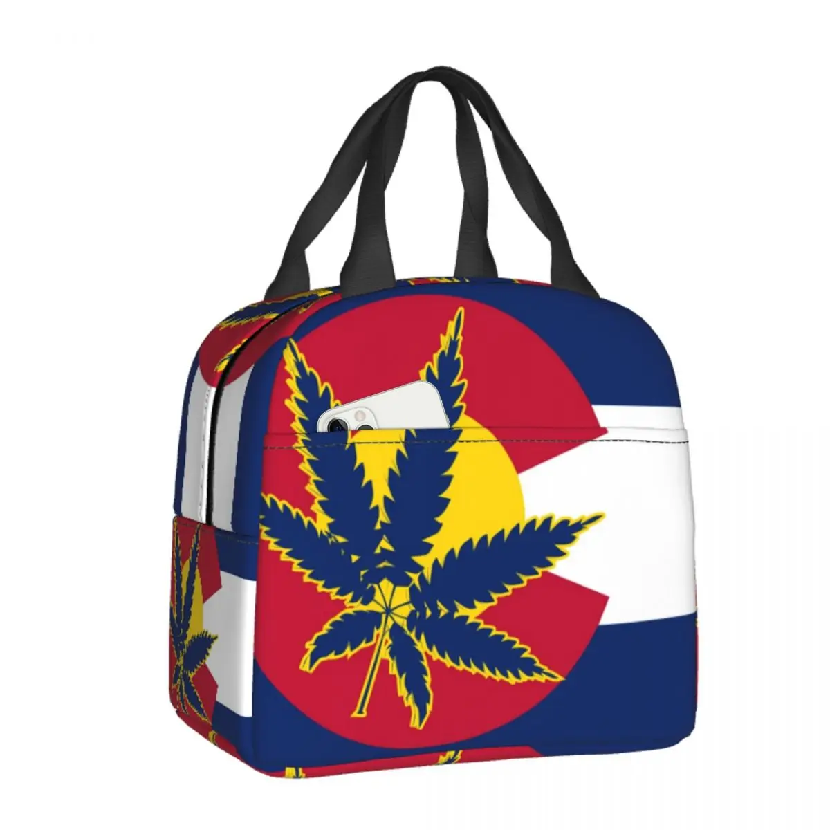 Colorado Cannabis Lunch Bag Portable Insulated Thermal Cooler Bento Lunch Box Tote Picnic Storage Bag Pouch
Colorado Cannabis Lunch Bag Portable Insulated Thermal Cooler Bento Lunch Box Tote Picnic Storage Bag Pouch