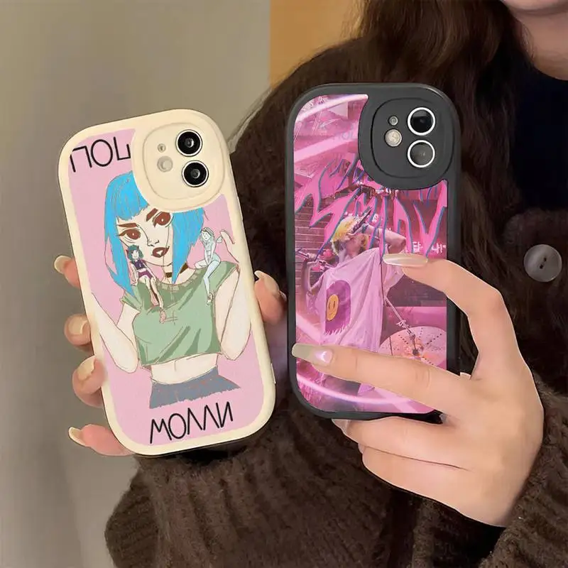 Singer Poshlaja Molli fashion Phone Case Hard Leather Phone Case For iPhone 14 13 12 Mini 11 14 Pro Max Xs X Xr 7 8 Plus
Singer Poshlaja Molli fashion Phone Case Hard Leather Phone Case For iPhone 14 13 12 Mini 11 14 Pro Max Xs X Xr 7 8 Plus