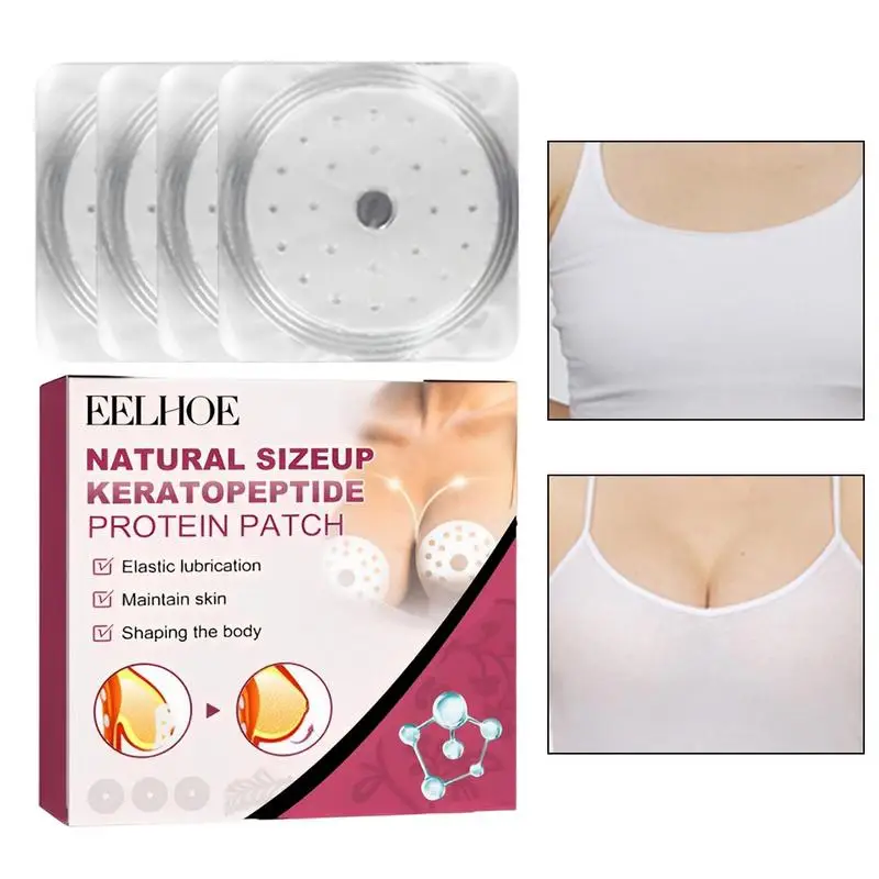 Protein Breast Patch Keratopeptide Protein Natural Chest Enhancer 4pcs For Saggy Breast Promote Lifting Firming Push Up Bust
Protein Breast Patch Keratopeptide Protein Natural Chest Enhancer 4pcs For Saggy Breast Promote Lifting Firming Push Up Bust