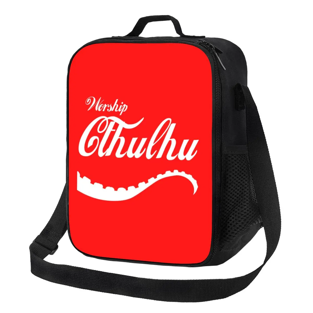 Fashion Call Of Cthulhu Insulated Lunch Bag for Women Lovecraft Thermal Cooler Bento Box Kids School Children 
Fashion Call Of Cthulhu Insulated Lunch Bag for Women Lovecraft Thermal Cooler Bento Box Kids School Children