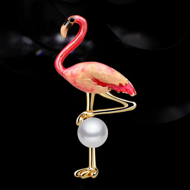1Pcs Brooches Flamingo Badge Brooch Jewelry Enamel Craft Clothing Bag Hat Accessories Pin Creative Corsage Wedding Party Gift
1Pcs Brooches Flamingo Badge Brooch Jewelry Enamel Craft Clothing Bag Hat Accessories Pin Creative Corsage Wedding Party Gift