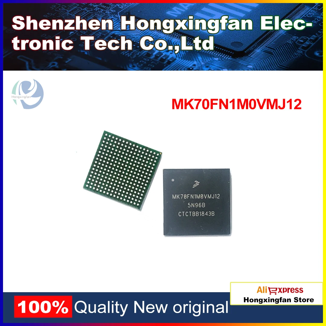 1PCS MK70FN1M0VMJ12 IC MCU 32BIT 1MB FLASH 256MAP BGA microcontroller Integrated Circuit
1PCS MK70FN1M0VMJ12 IC MCU 32BIT 1MB FLASH 256MAP BGA microcontroller Integrated Circuit