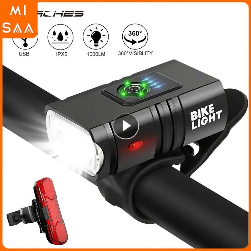 LED Bike Headlights 1000 Lumen Rechargeable Light Bicycle Front Light MTB Road Mountain Bike Headlight Cycling Flashlight
LED Bike Headlights 1000 Lumen Rechargeable Light Bicycle Front Light MTB Road Mountain Bike Headlight Cycling Flashlight