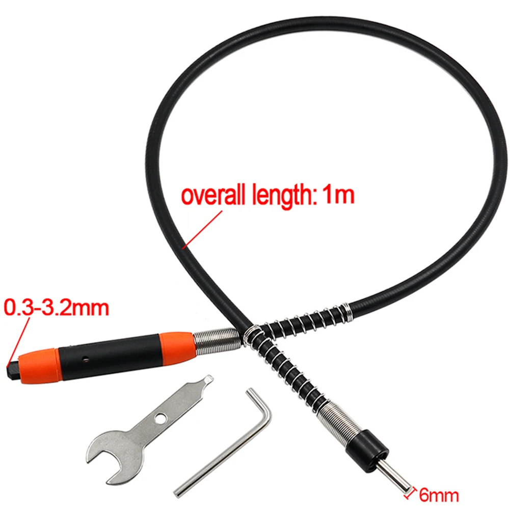 Angle Grinder Dremel Accessories Flexible Shaft 1m Rotary Tool Drill Chuck Handle For Engraver Electric Drill Polishing Machine
Angle Grinder Dremel Accessories Flexible Shaft 1m Rotary Tool Drill Chuck Handle For Engraver Electric Drill Polishing Machine