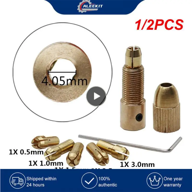 1/2PCS set 2.0/2.35/3.17mm Brass for Dremel Collet Mini Drill Chucks for Electric Motor Shaft Drill Bit Tool Drill Chuck Adapter
1/2PCS set 2.0/2.35/3.17mm Brass for Dremel Collet Mini Drill Chucks for Electric Motor Shaft Drill Bit Tool Drill Chuck Adapter